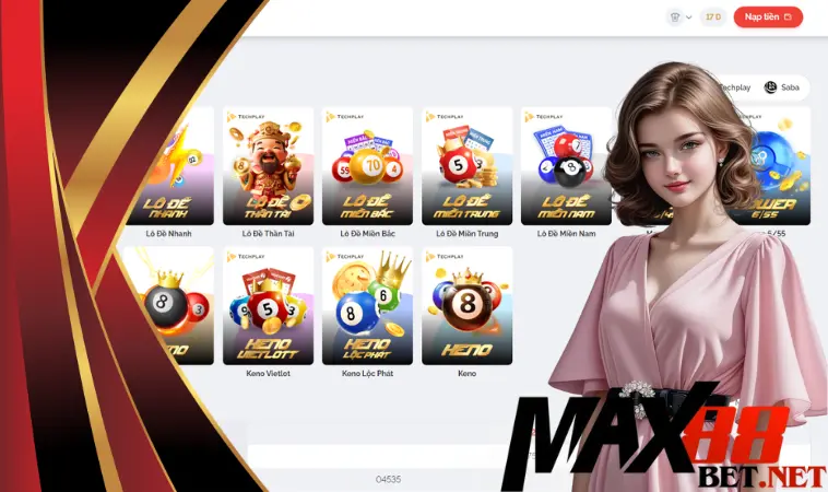 Lô đề Max88: đa dạng lựa chọn